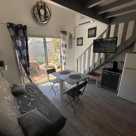 Refait A Neuf Proche Richelieu, Terrasse, Piscine, Parking Et Clim Pour 5 Pers. - Fr-1-723-9 آجد